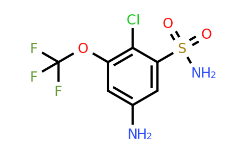 1805932-57-3 | 5-Amino-2-chloro-3-(trifluoromethoxy)benzenesulfonamide
