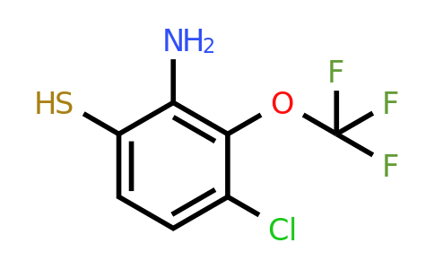 1805933-00-9 | 2-Amino-4-chloro-3-(trifluoromethoxy)thiophenol