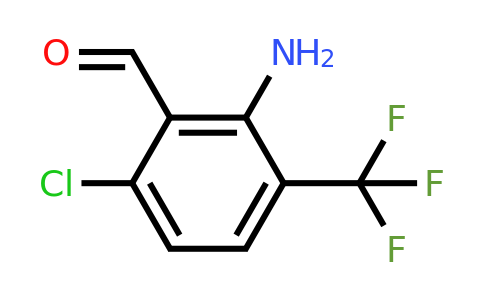 1805933-19-0 | 2-Amino-6-chloro-3-(trifluoromethyl)benzaldehyde