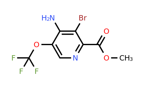 1805933-88-3 | Methyl 4-amino-3-bromo-5-(trifluoromethoxy)pyridine-2-carboxylate