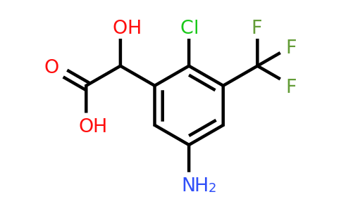 1805934-75-1 | 5-Amino-2-chloro-3-(trifluoromethyl)mandelic acid