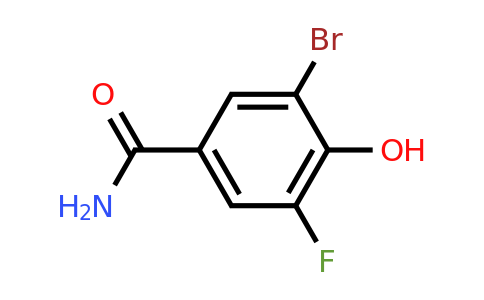 1805934-80-8 | 3-Bromo-5-fluoro-4-hydroxybenzamide