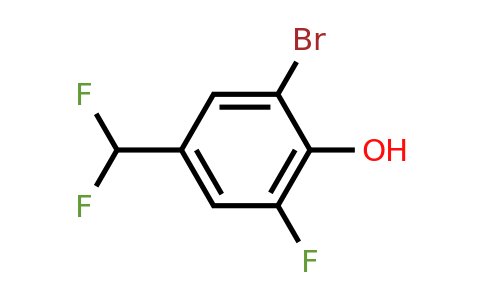 1805935-81-2 | 3-Bromo-5-fluoro-4-hydroxybenzodifluoride
