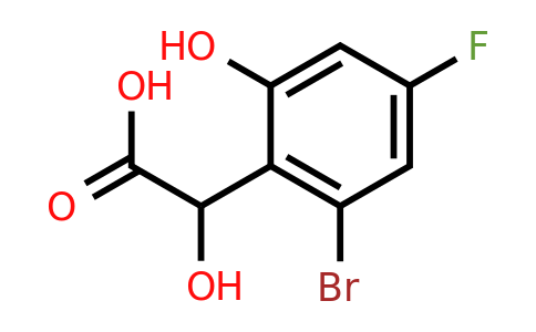 1805936-25-7 | 2-Bromo-4-fluoro-6-hydroxymandelic acid