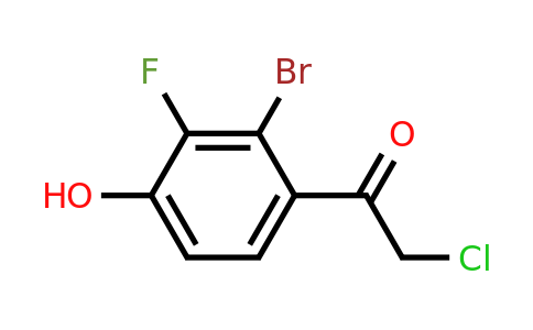 1805936-44-0 | 2'-Bromo-3'-fluoro-4'-hydroxyphenacyl chloride