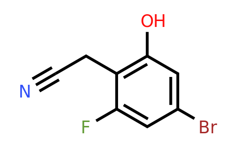 1805936-62-2 | 4-Bromo-2-fluoro-6-hydroxyphenylacetonitrile