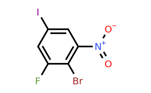 1805936-97-3 | 1-Bromo-2-fluoro-4-iodo-6-nitrobenzene