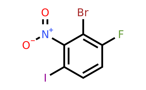 1805936-99-5 | 1-Bromo-6-fluoro-3-iodo-2-nitrobenzene
