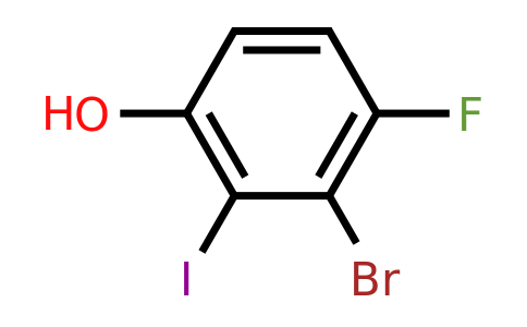 1805937-05-6 | 3-Bromo-4-fluoro-2-iodophenol