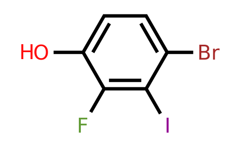 1805937-10-3 | 4-Bromo-2-fluoro-3-iodophenol