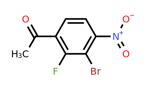 1805937-31-8 | 3'-Bromo-2'-fluoro-4'-nitroacetophenone