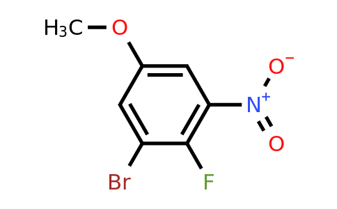 1805937-49-8 | 3-Bromo-4-fluoro-5-nitroanisole