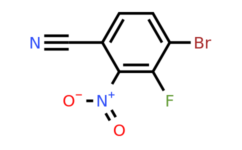 1805937-60-3 | 4-Bromo-3-fluoro-2-nitrobenzonitrile