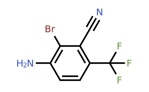 1805937-77-2 | 2-Bromo-3-cyano-4-(trifluoromethyl)aniline
