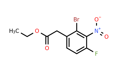 1805938-11-7 | Ethyl 2-bromo-4-fluoro-3-nitrophenylacetate