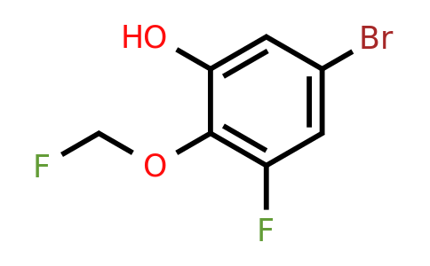 1805938-73-1 | 5-Bromo-3-fluoro-2-(fluoromethoxy)phenol