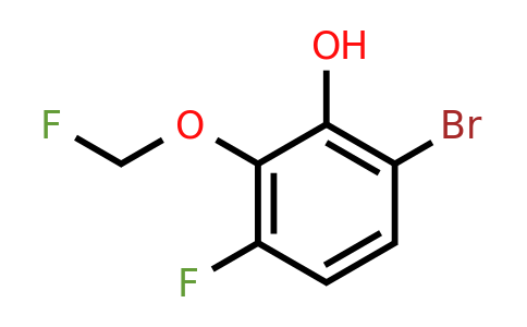 1805938-74-2 | 6-Bromo-3-fluoro-2-(fluoromethoxy)phenol