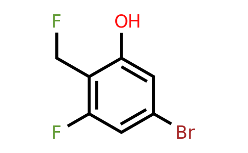 1805938-76-4 | 5-Bromo-3-fluoro-2-(fluoromethyl)phenol