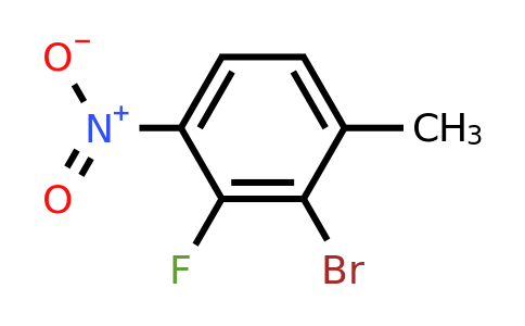 1805938-96-8 | 2-Bromo-3-fluoro-4-nitrotoluene