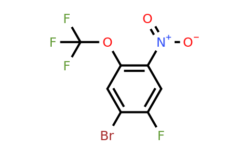 1805938-98-0 | 1-Bromo-2-fluoro-4-nitro-5-(trifluoromethoxy)benzene