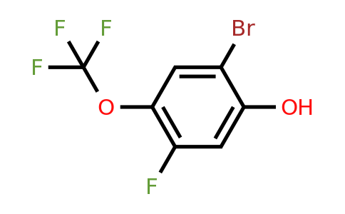 1805939-17-6 | 2-Bromo-5-fluoro-4-(trifluoromethoxy)phenol