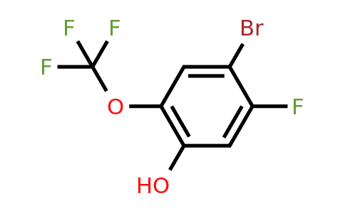 1805939-19-8 | 4-Bromo-5-fluoro-2-(trifluoromethoxy)phenol