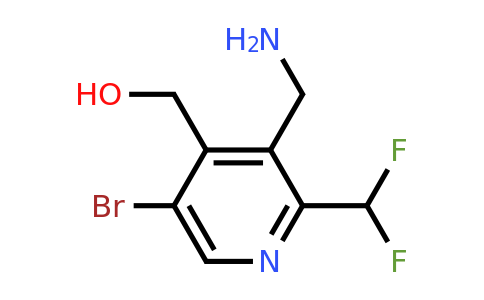 3-(Aminomethyl)-5-bromo-2-(difluoromethyl)pyridine-4-methanol