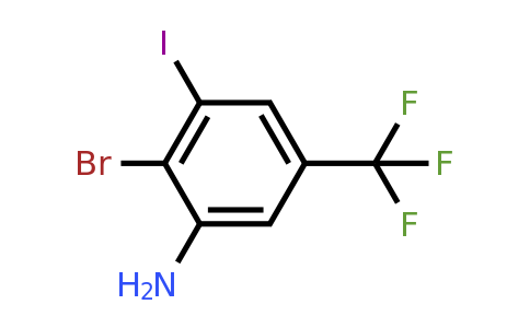 1805941-66-5 | 2-Bromo-3-iodo-5-(trifluoromethyl)aniline