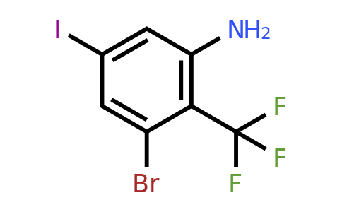 1805941-72-3 | 3-Bromo-5-iodo-2-(trifluoromethyl)aniline