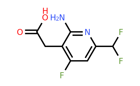 1805942-60-2 | 2-Amino-6-(difluoromethyl)-4-fluoropyridine-3-acetic acid