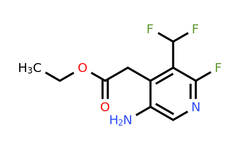 1805944-04-0 | Ethyl 5-amino-3-(difluoromethyl)-2-fluoropyridine-4-acetate
