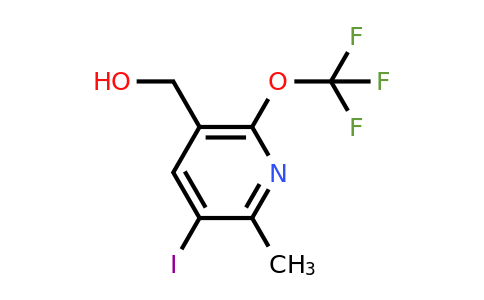 3-Iodo-2-methyl-6-(trifluoromethoxy)pyridine-5-methanol