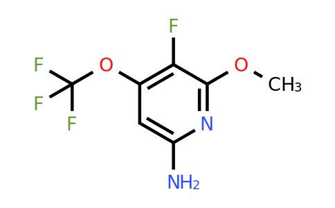 6-Amino-3-fluoro-2-methoxy-4-(trifluoromethoxy)pyridine