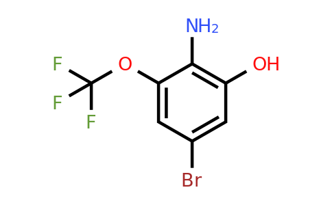 1805947-04-9 | 4-Bromo-2-hydroxy-6-(trifluoromethoxy)aniline