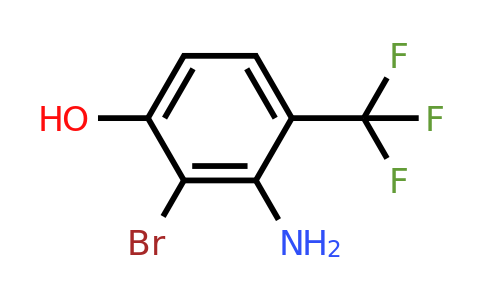 1805947-13-0 | 2-Bromo-3-hydroxy-6-(trifluoromethyl)aniline