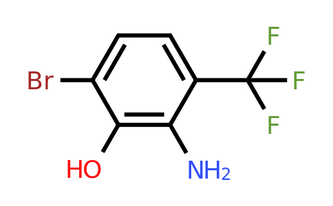 1805947-30-1 | 3-Bromo-2-hydroxy-6-(trifluoromethyl)aniline