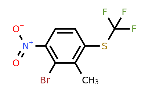 1805950-08-6 | 2-Bromo-3-nitro-6-(trifluoromethylthio)toluene