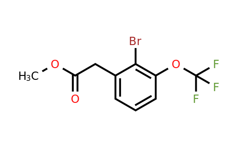 1805950-44-0 | Methyl 2-bromo-3-(trifluoromethoxy)phenylacetate