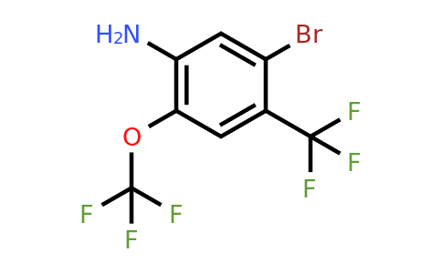 1805950-50-8 | 5-Bromo-2-trifluoromethoxy-4-(trifluoromethyl)aniline