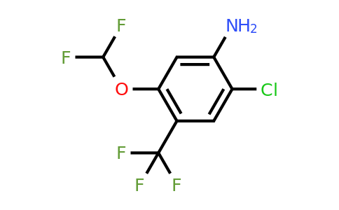 1805951-69-2 | 2-Chloro-5-difluoromethoxy-4-(trifluoromethyl)aniline