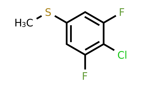 1805951-97-6 | 4-Chloro-3,5-difluorothioanisole