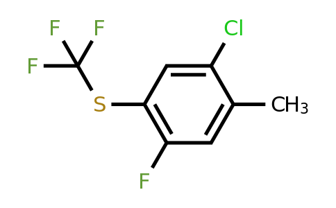 1805952-39-9 | 2-Chloro-5-fluoro-4-(trifluoromethylthio)toluene