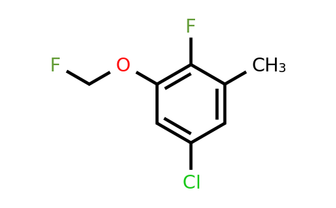 1805952-65-1 | 5-Chloro-2-fluoro-3-(fluoromethoxy)toluene