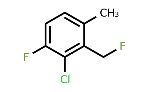 1805952-74-2 | 3-Chloro-4-fluoro-2-(fluoromethyl)toluene