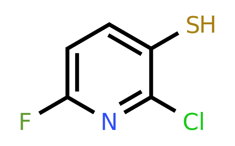 2-Chloro-6-fluoro-3-mercaptopyridine