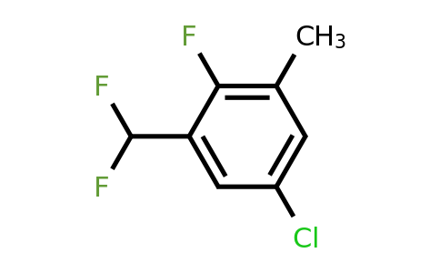 1805953-39-2 | 5-Chloro-2-fluoro-3-methylbenzodifluoride