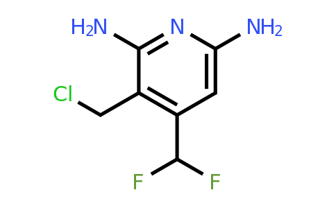 1805954-00-0 | 3-(Chloromethyl)-2,6-diamino-4-(difluoromethyl)pyridine
