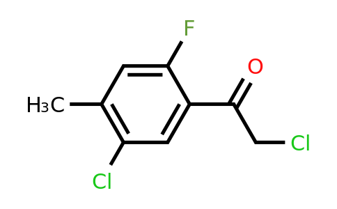 1805954-25-9 | 5'-Chloro-2'-fluoro-4'-methylphenacyl chloride