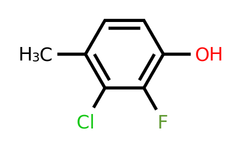 1805954-30-6 | 3-Chloro-2-fluoro-4-methylphenol