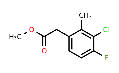 1805954-34-0 | Methyl 3-chloro-4-fluoro-2-methylphenylacetate